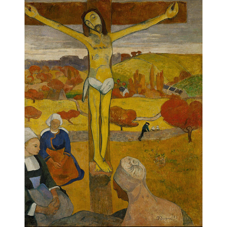 The Yellow Christ Paul Gauguin ReplicArt Oil Painting Reproduction