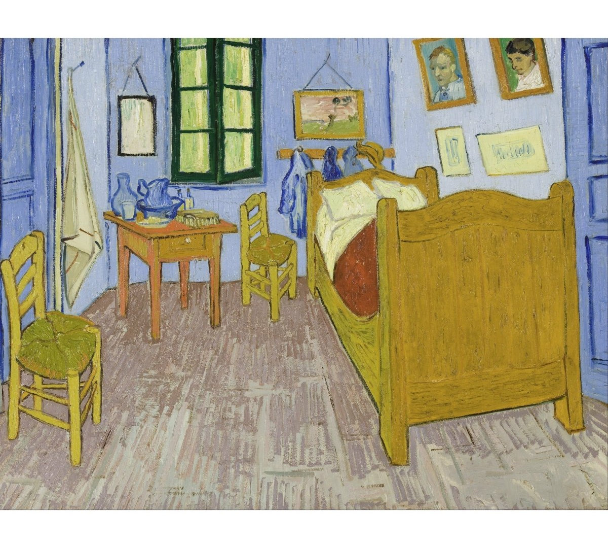 Van Gogh's Bedroom in Arles Vincent Van gogh ReplicArt Oil Painting Reproduction