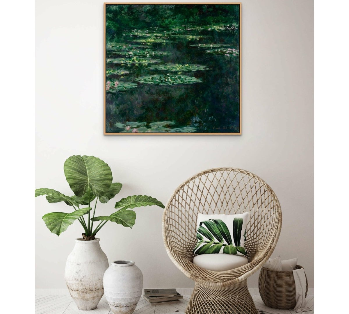 Water Lilies Claude Monet ReplicArt Oil Painting Reproduction
