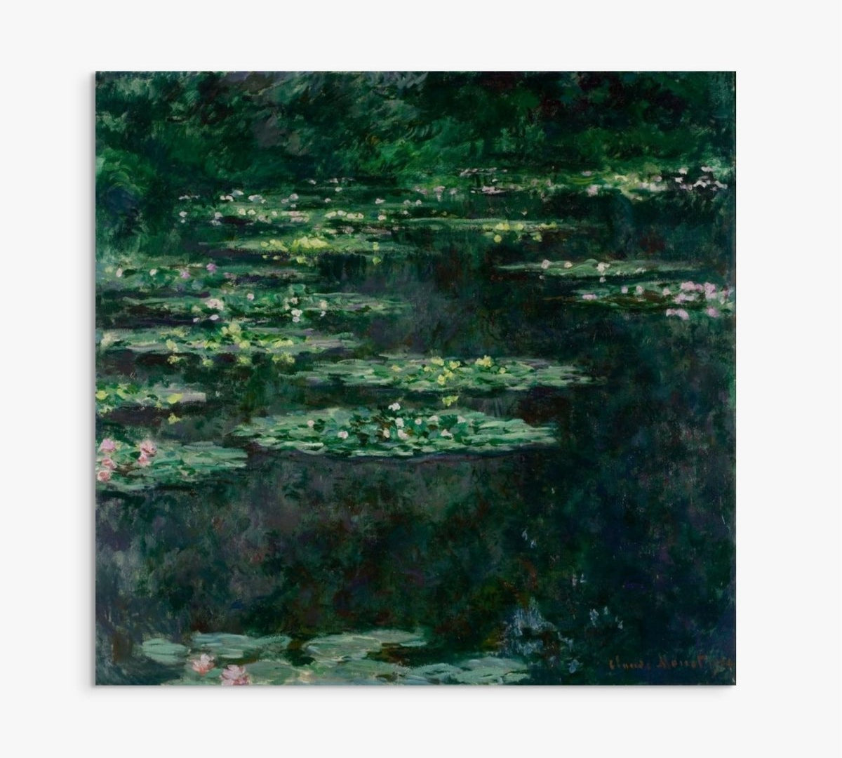 Water Lilies Claude Monet ReplicArt Oil Painting Reproduction
