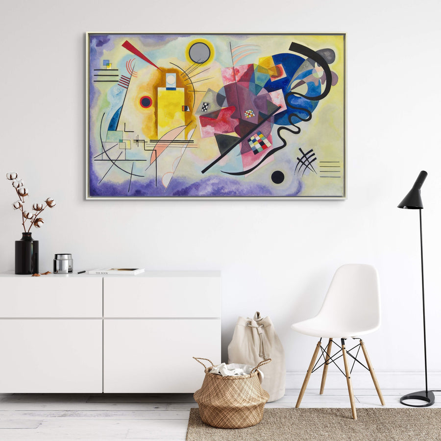 Yellow-Red-Blue Wassily Kandinsky ReplicArt Oil Painting Reproduction