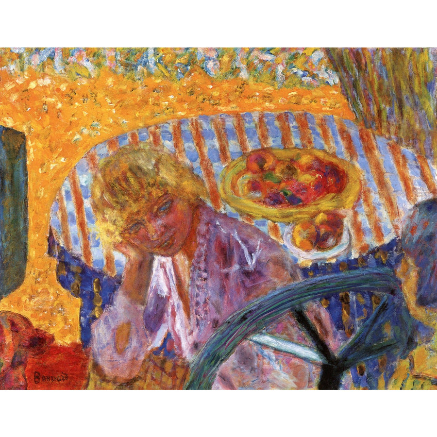 Young Women in the Garden Pierre Bonnard ReplicArt Oil Painting Reproduction